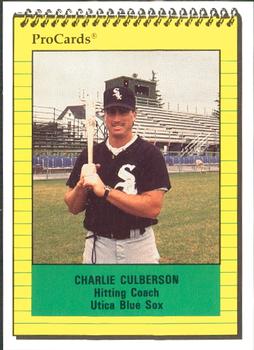 1991 ProCards #3259 Charlie Culberson Front