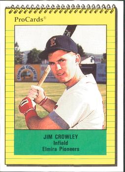 1991 ProCards #3276 Jim Crowley Front