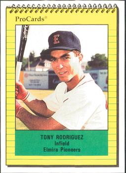 1991 ProCards #3280 Tony Rodriguez Front