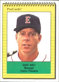 1991 ProCards #3287 Dave Holt Front