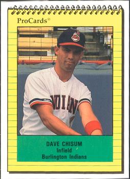 1991 ProCards #3306 Dave Chisum Front