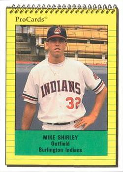1991 ProCards #3318 Mike Shirley Front