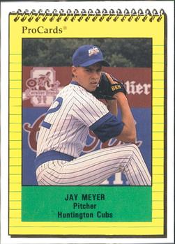 1991 ProCards #3330 Jay Meyer Front