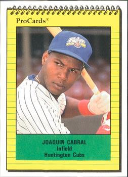1991 ProCards #3340 Joaquin Cabral Front