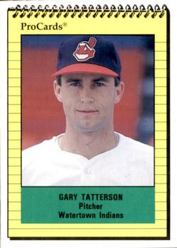 1991 ProCards #3367 Gary Tatterson Front