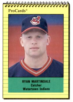 1991 ProCards #3368 Ryan Martindale Front