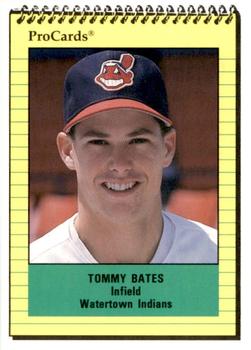 1991 ProCards #3372 Tommy Bates Front