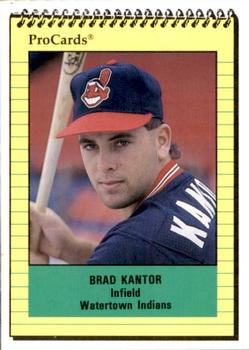1991 ProCards #3373 Brad Kantor Front