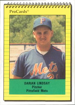 1991 ProCards #3418 Darian Lindsay Front