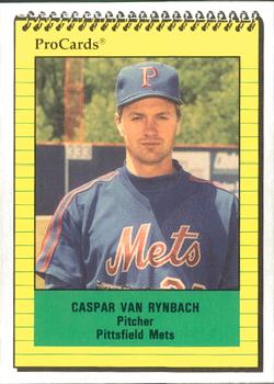 1991 ProCards #3424 Caspar Van Rynbach Front