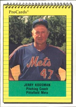 1991 ProCards #3440 Jerry Koosman Front