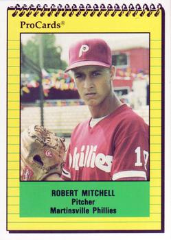 1991 ProCards #3451 Robert Mitchell Front