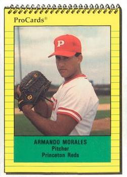 1991 ProCards #3510 Armando Morales Front
