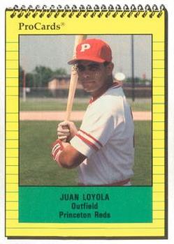 1991 ProCards #3526 Juan Loyola Front