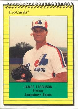 1991 ProCards #3536 James Ferguson Front