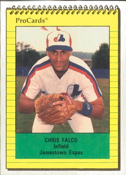 1991 ProCards #3552 Chris Falco Front