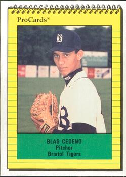 1991 ProCards #3596 Blas Cedeno Front