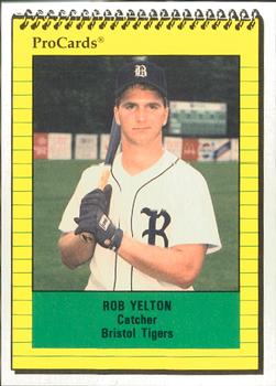 1991 ProCards #3610 Rob Yelton Front