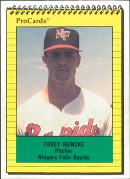 1991 ProCards #3631 Corey Reincke Front