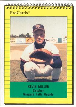 1991 ProCards #3636 Kevin Miller Front