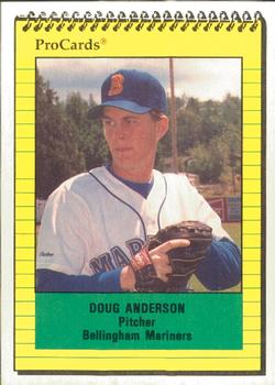 1991 ProCards #3654 Doug Anderson Front