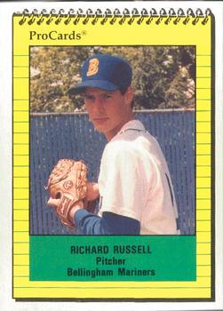 1991 ProCards #3662 Richard Russell Front