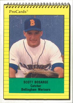 1991 ProCards #3667 Scott Bosarge Front