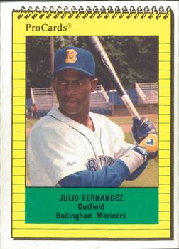 1991 ProCards #3680 Julio Fernandez Front