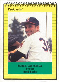 1991 ProCards #3687 Robbie Castaneda Front