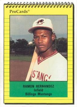 1991 ProCards #3760 Ramon Hernandez Front