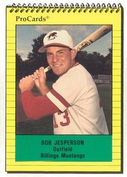 1991 ProCards #3767 Bob Jesperson Front