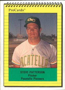 1991 ProCards #3779 Steve Patterson Front