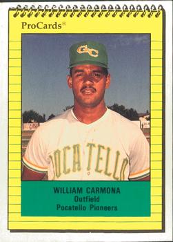 1991 ProCards #3795 William Carmona Front