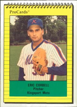 1991 ProCards #3804 Eric Corbell Front