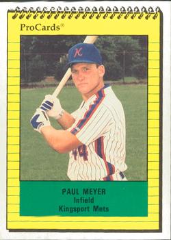 1991 ProCards #3823 Paul Meyer Front