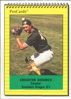1991 ProCards #3850 Creighton Gubanich Front