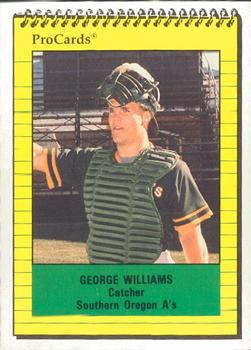 1991 ProCards #3851 George Williams Front