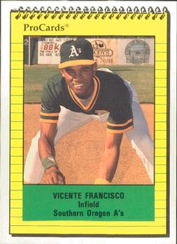 1991 ProCards #3854 Vicente Francisco Front