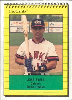 1991 ProCards #3883 Jose Stela Front