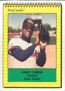 1991 ProCards #3894 Robby Cannon Front