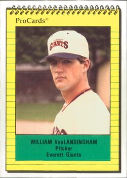 1991 ProCards #3913 William Van Landingham Front