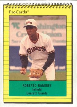 1991 ProCards #3922 Roberto Ramirez Front