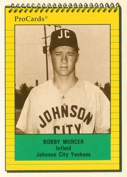 1991 ProCards #NNO Bobby Murcer Front