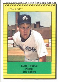 1991 ProCards #4068 Scott Pudlo Front