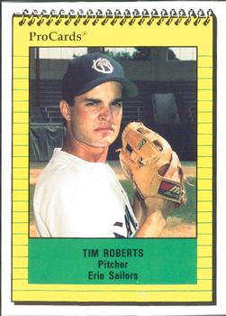 1991 ProCards #4069 Tim Roberts Front