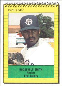 1991 ProCards #4070 Roosevelt Smith Front