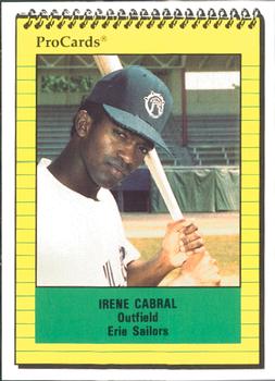 1991 ProCards #4080 Irene Cabral Front