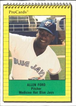 1991 ProCards #4094 Alan Ford Front