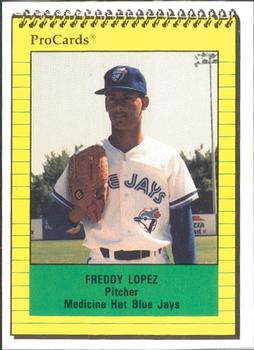 1991 ProCards #4095 Freddy Lopez Front
