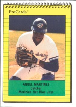 1991 ProCards #4104 Angel Martinez Front